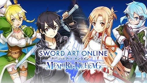 SWORD ART ONLINE Memory Defrag Android GamePlay (By BANDAI NAMCO Entertainment Inc.)