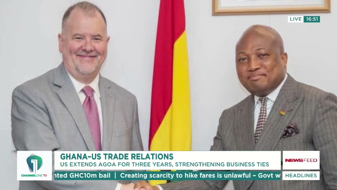 Ghana-US Trade Boost: AGOA Extended for 3 Years to Strengthen Business Ties | News Feed