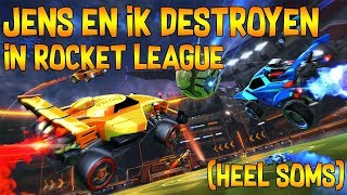 Jens En Ik Destroyen In Rocket League Heel Soms