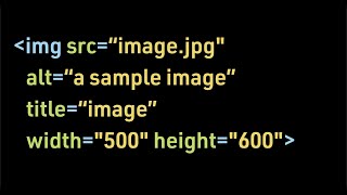 Famous Coding for Beginners: Website Images #2— The Width and Height Attributes for the Image Element Profile