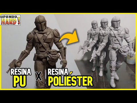 LVL 11 - TUTORIAL - Casting resina PU (Poliuretano) x Casting resina POLIÉSTER I Molde de silicone