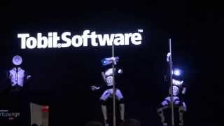 Pole Dancing Robots at CeBIT 2014 (Hannover, Germany)