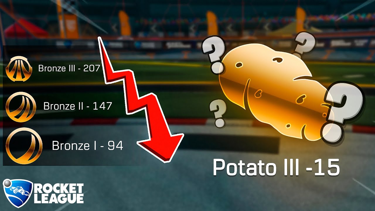 Tem COMO CAIR de RANK NO BRONZE 1? (Rocket League) - YouTube