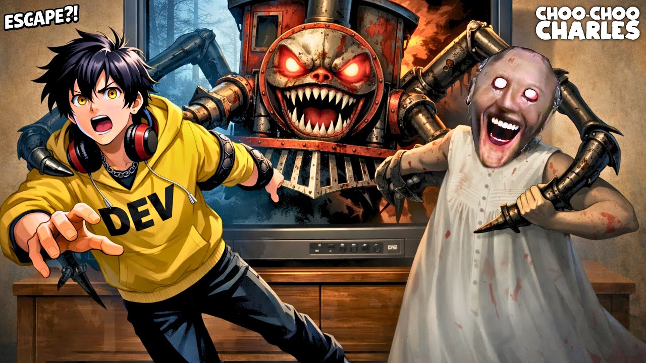 DEV Trapped Inside HORROR GAME 😱 | Anzu Senpai Plays Choo Choo