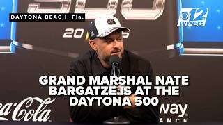 Grand Marshal and comedian Nate Bargatze is speaking ahead of the Daytona 500