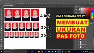 Cara Membuat Ukuran Pas Foto di Photoshop