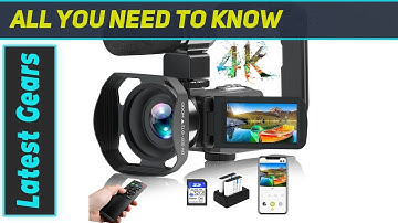 VETEK 4K Camcorder Review: Unveiling Features and Performance!