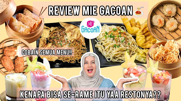 TASYI REVIEW JUJUR MIE GACOAN SELURUH MENU, KOK BISA SIH RAME TERUS??