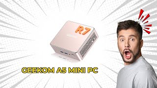 GEEKOM A5 Mini PC Review Ryzen 7 Powerhouse for Home Office and Coding