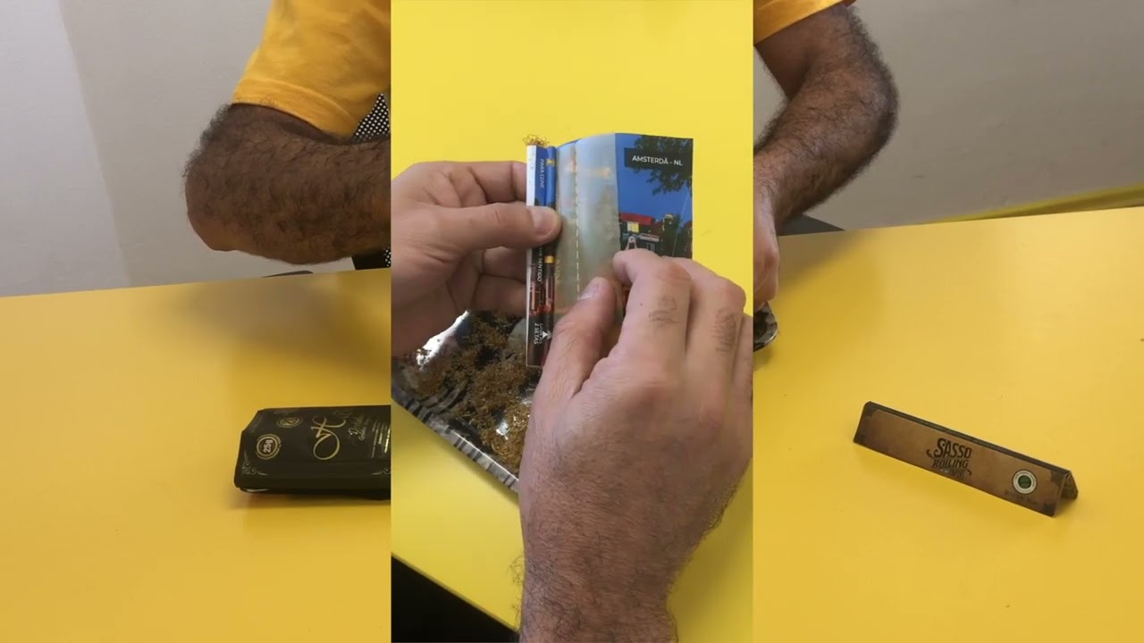 Pocket Rolling (bolador de bolso) Yellow Finger