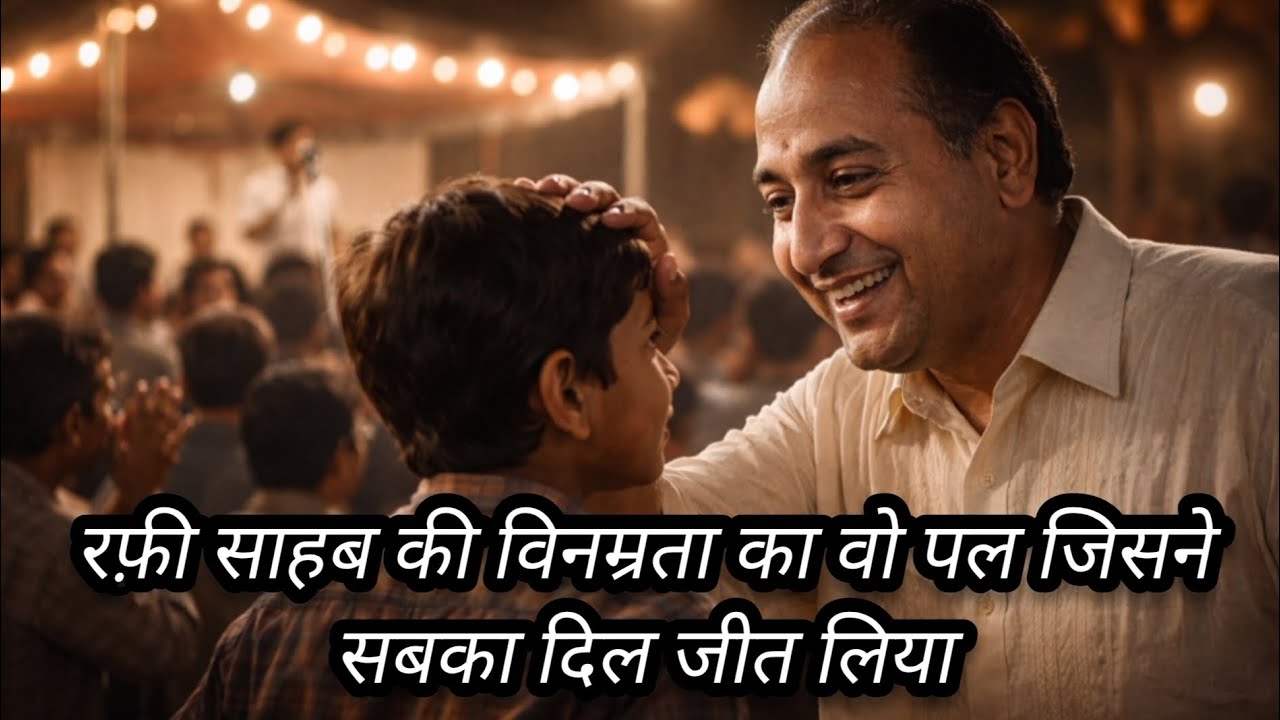रफ़ी साहब की विनम्रता का वो पल जिसने सबका दिल जीत लिया #viral 