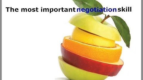 The most important interpersonal conflict & negotiation skill