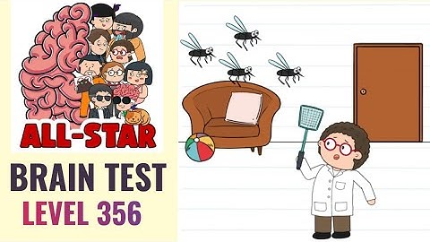 Brain Test All Star Level 356 | He must get rid of those mosquitoes | Walkthrough