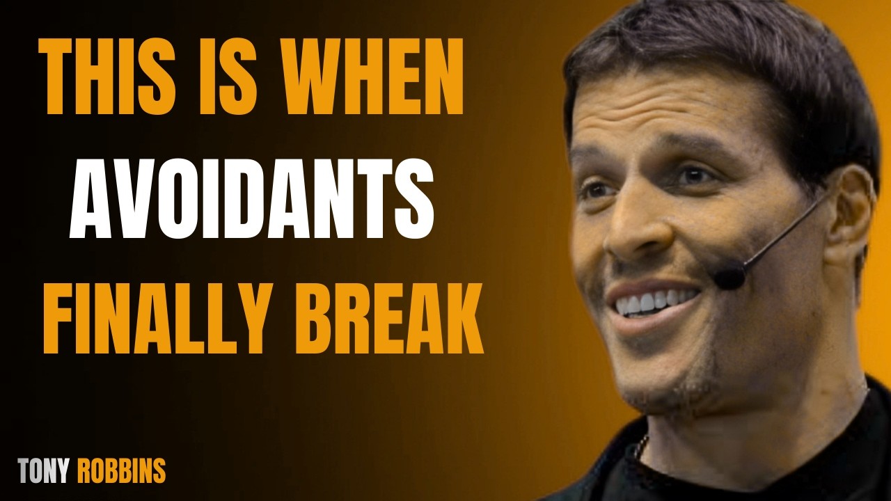 The Avoidants Breaking Point  When They Realize They Destroyed Your Heart  Tony Robbins