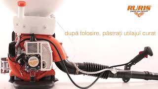 Ruris A102 A103S Εκκινηση Νεφελοψεκαστηρα