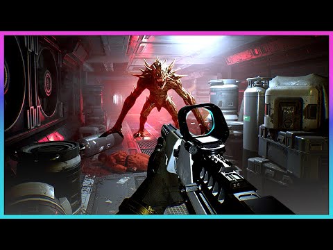 버려진 우주함선에서 괴물한테 살아남는 FPS