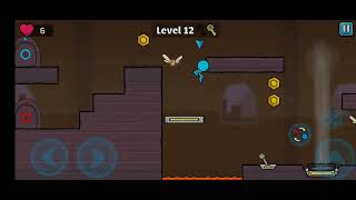 Red & Blue Stickman 2 game.. #gaming #youtube screenshot 4