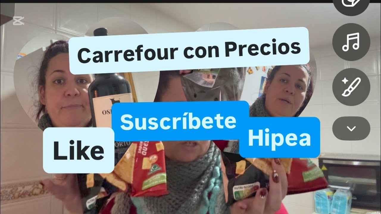 Familia otra Compra de Carrefour con precios,q habrá?🎄❤️