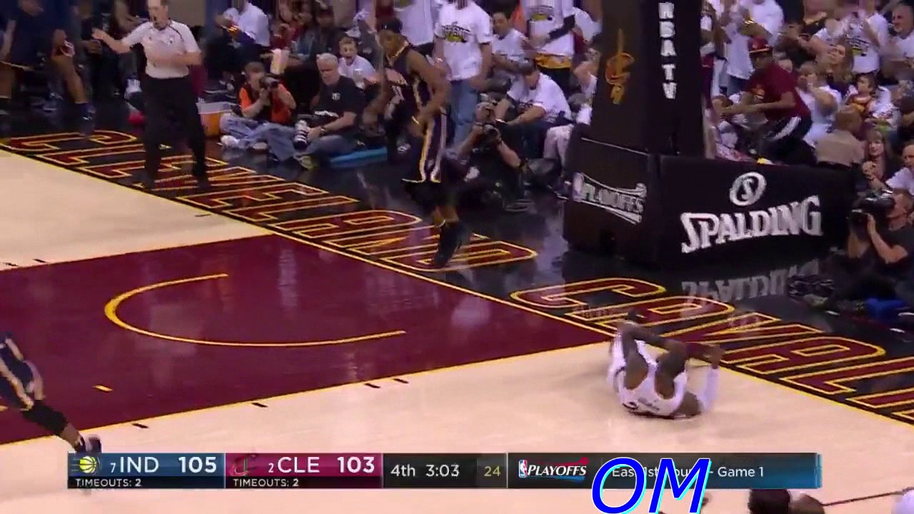 Playoff Game LeBron mini Highlights! Cavs vs Pacers 2017 - YouTube