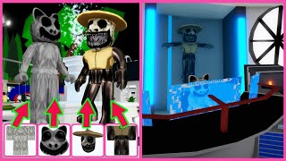 Roblox Brookhaven แต่งตัวเป็น Zookeeper กับ Cat monster in zoonomaly