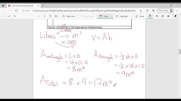 N5 Apps Volume exam questions Part 1