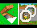 Ho COSTRUITO una CASA SEGRETA DENTRO una MONTAGNA in MINECRAFT!
