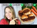 Cheap vegan meals