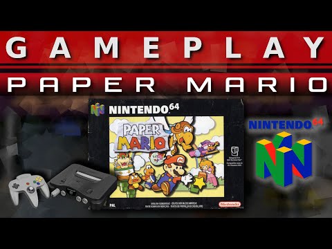 Video Gameplay : Paper Mario [Nintendo 64]