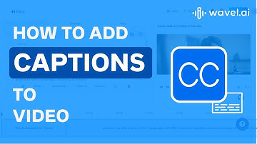 How to add captions to your videos