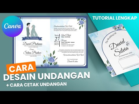 Terbaru | Cara Desain Undangan Pernikahan di Canva 2026