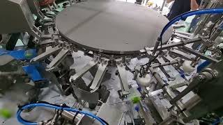 Made in Korea-Rotary packaging machine for standcap pouch for Austraila  #로타리포장기  #세제포장