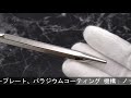 CARAN d'ACHE カランダッシュ ボールペン エクリドール シェブロン シルバープレート&パラジウムコート