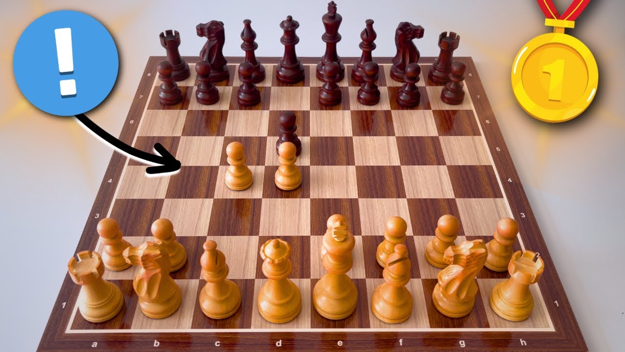 GANA SIEMPRE con el GAMBITO DE DAMA♟️✅ (Espectacular)