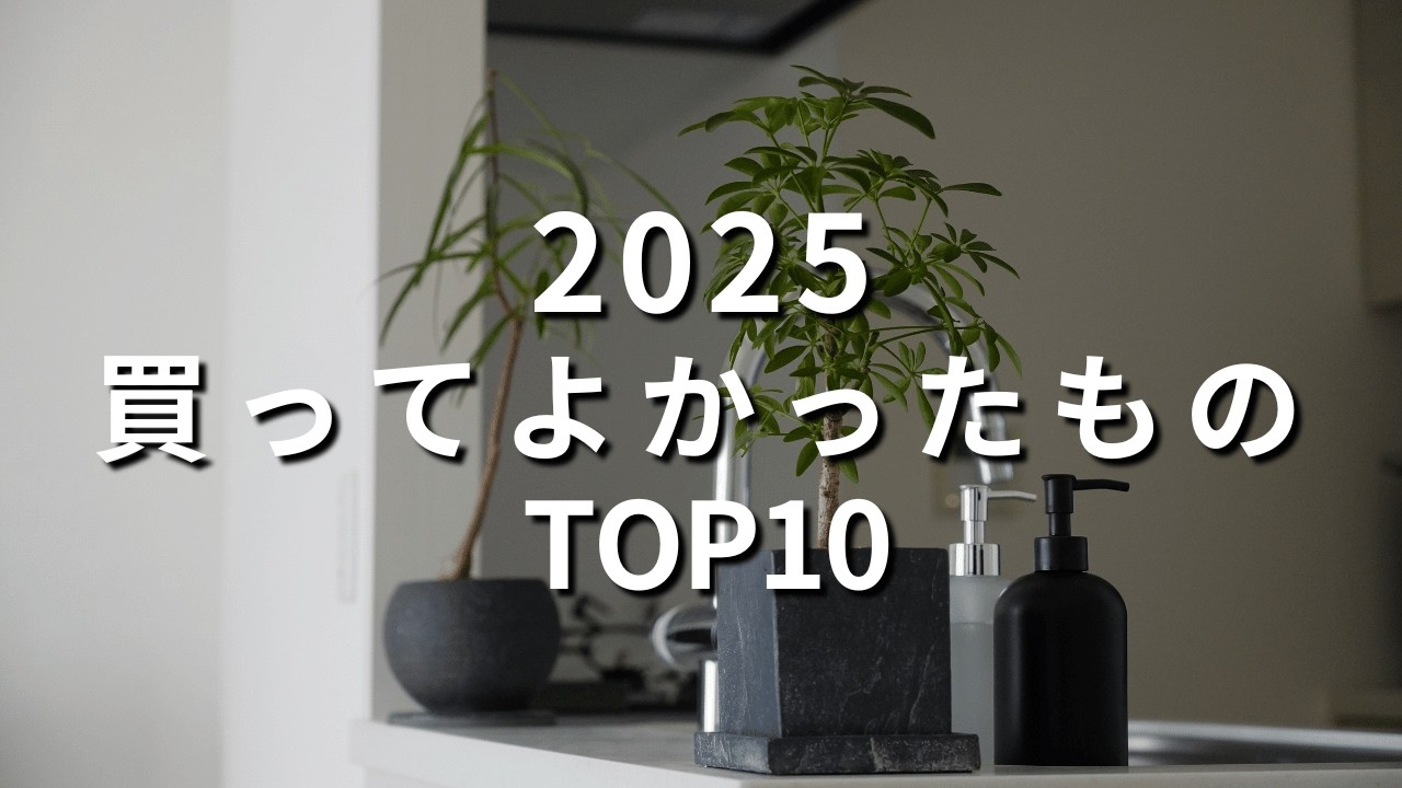 【BEST BUY】2025年買って良かったものランキングTOP10