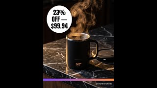 This Self-Heating Mug Keeps Coffee HOT for Hours — No App Needed! | Nextmug Review