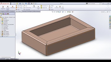 Miter Flange Command in Solidworks- Hindi #DScadtraining #msme #ppdc #cad #meerut #saini #AutoCAD