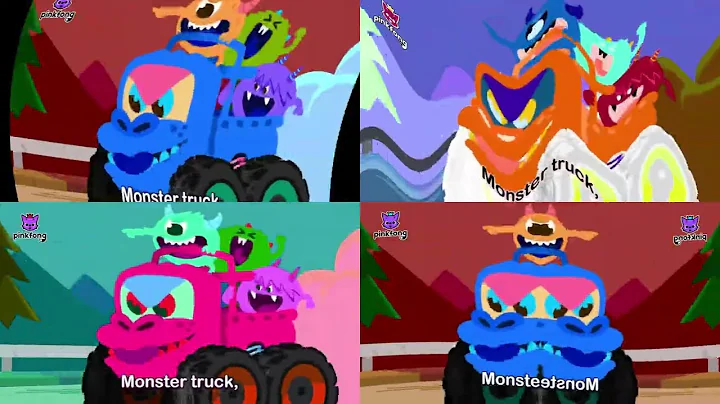 Pinkfong Monster Truck Song Effects Sponsored By Klasky Csupo 2001 Effects Combined