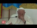 2024 09 10 Timor Leste  Dili  Visita Bambini con Disabilità discorso di Papa Francesco