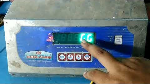 RealScan 200Kg Digital Weight machine