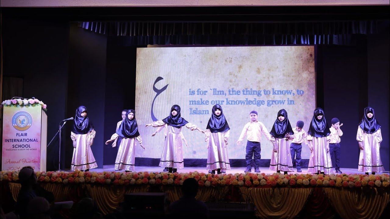 A IS FOR ALLAH | TIMELESS NASHEED | FLAIR INTERNATIONAL SCHOOL | ANNUAL FUNCTION 2024-25