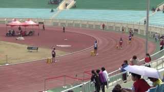 20140307 -2014港都盃全國中等學校田徑錦標賽暨公開賽國男4x100公尺決賽 桃縣桃園國中破大會奪金牌、雲縣二崙國中奪銀牌、高市龍華國中奪銅牌。