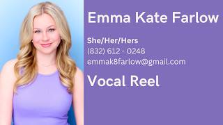 Vocal Reel