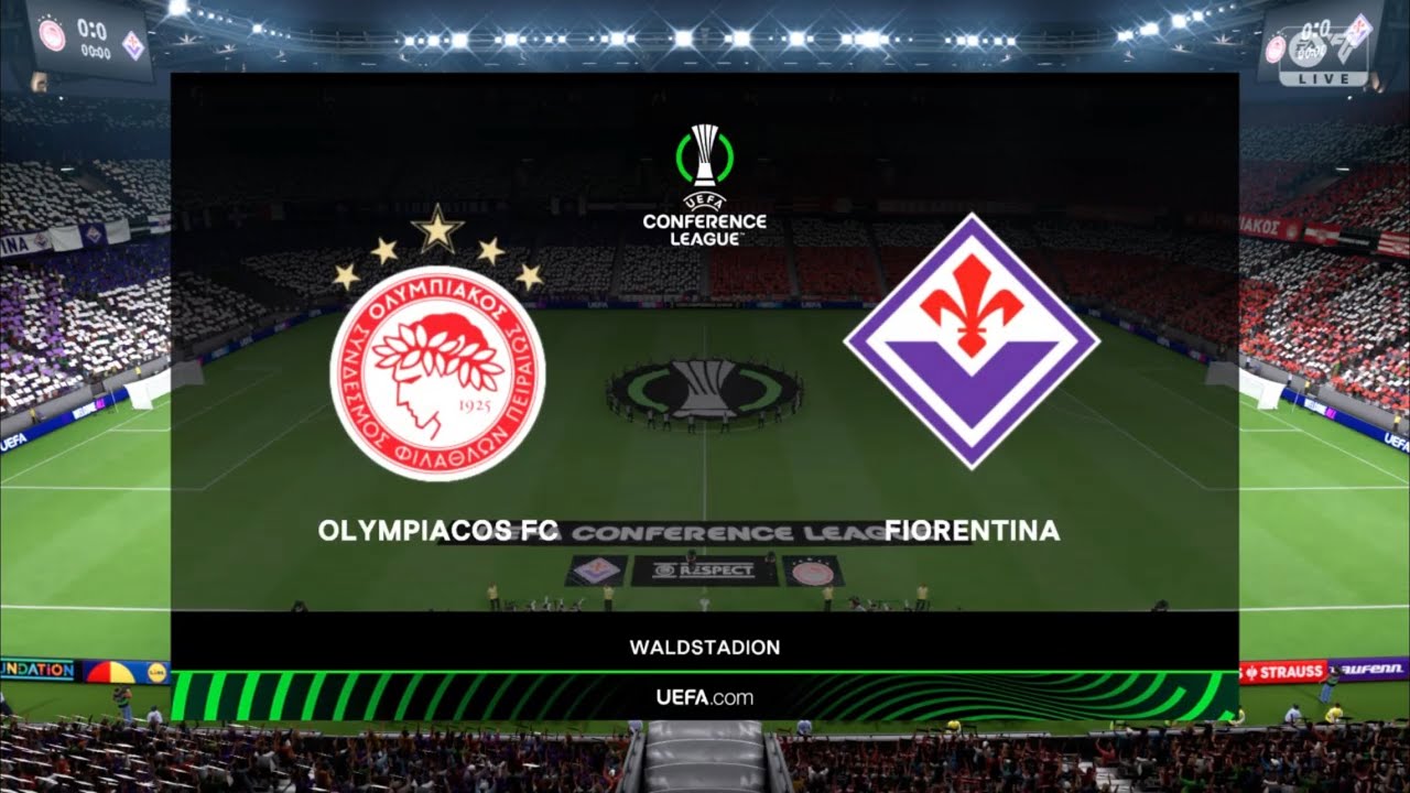 EA FC 25 | Olympiacos VS Fiorentina - UEFA Conference League | Final | Gameplay PS4