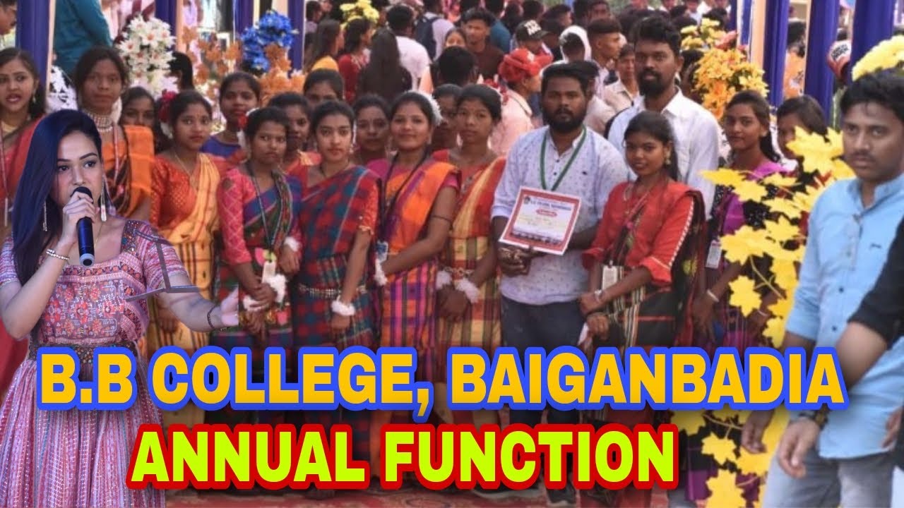 B.B COLLEGE, BAIGANBADIA || ANNUAL FUNCTION -2023 || Santali Vlog Video