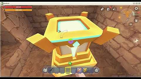 Khám phá và tiêu diệt quái vật kim tự tháp trong mini world