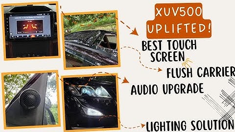 XUV500 || BEST MUSIC SYSTEM || DRONE 360° CAMERA || FLUSH CARRIER || BEST LIGHT UPGRADE #9550010888