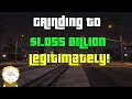 GTA Online Grinding To $1.055 Billion Legitimately And Helping Subs