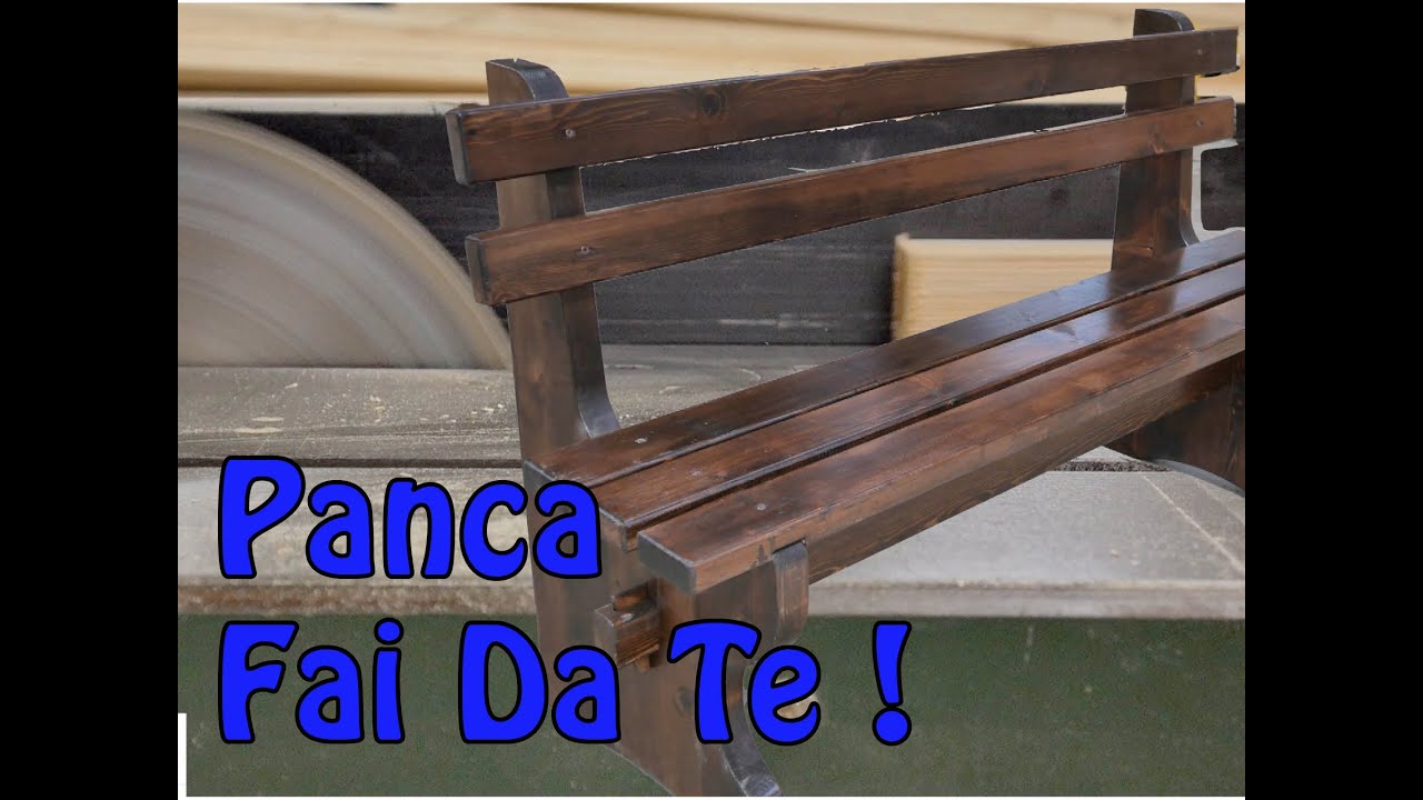 Come ho realizzato una panca youtube