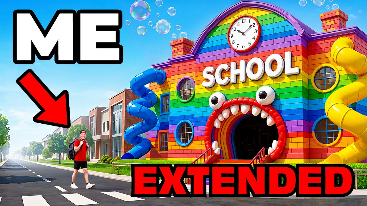 Surviving First Day of DREAM SCHOOL! - EXTENDED