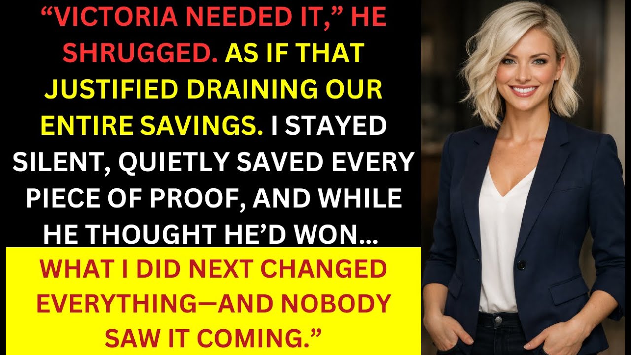 My Husband Drained My Bank Account For His Ex- I Got The Last Laugh